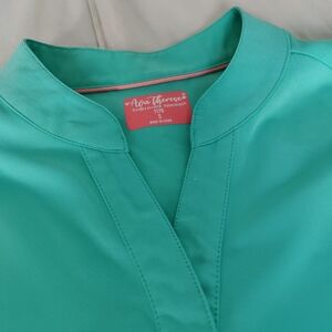 Ava Therese Vibrant Teal Scrubs